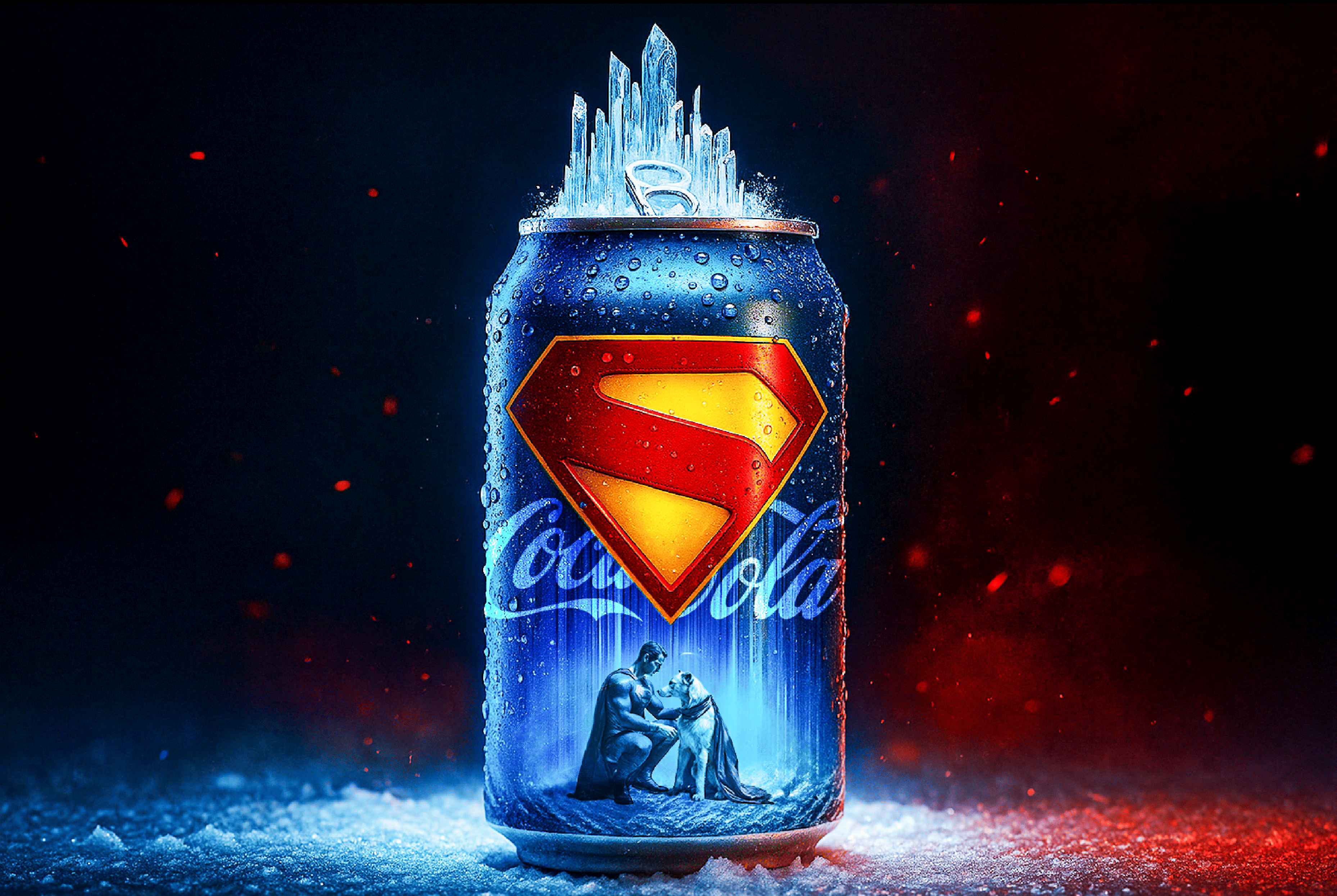 coca-cola and superman