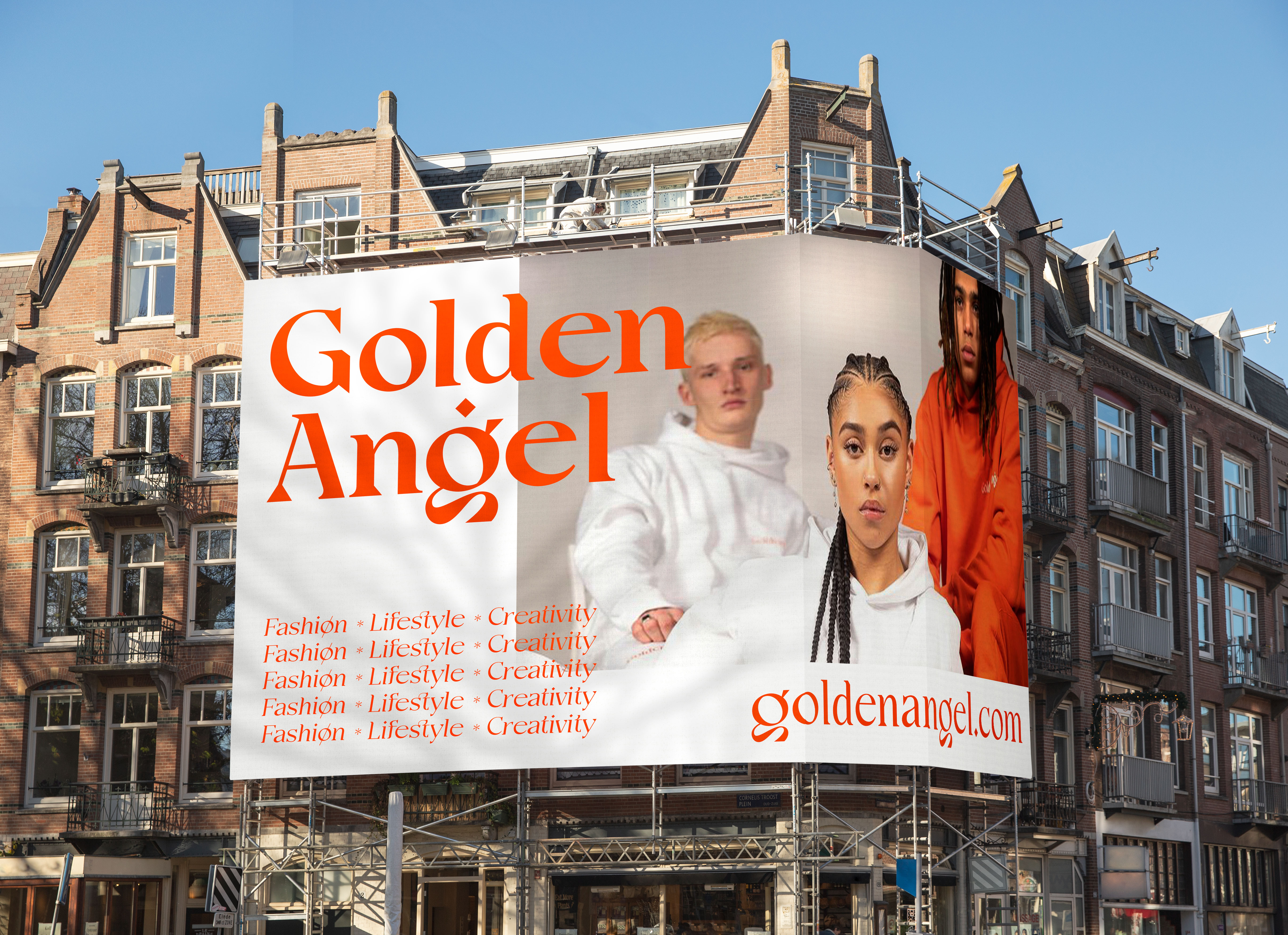 Branding design for lifestyle brand Golden Angel.