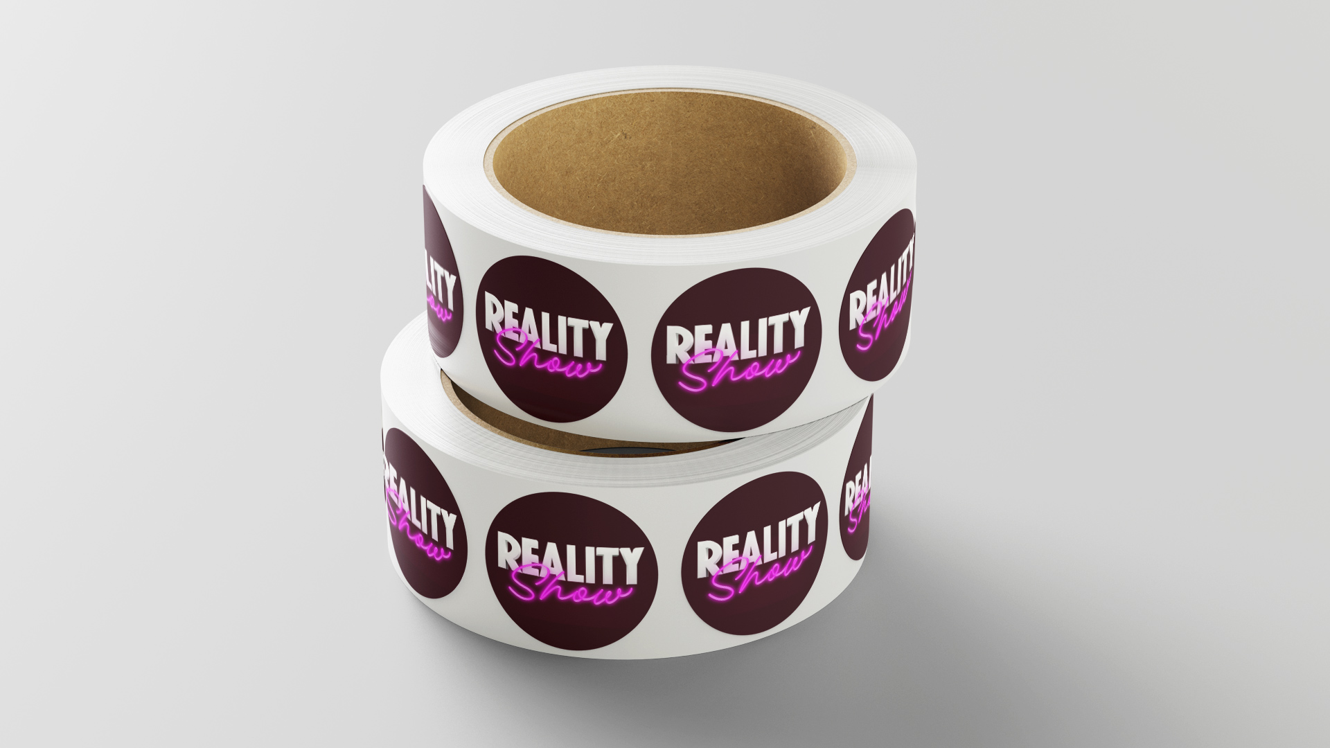 Branding design for TV show RealityShow.