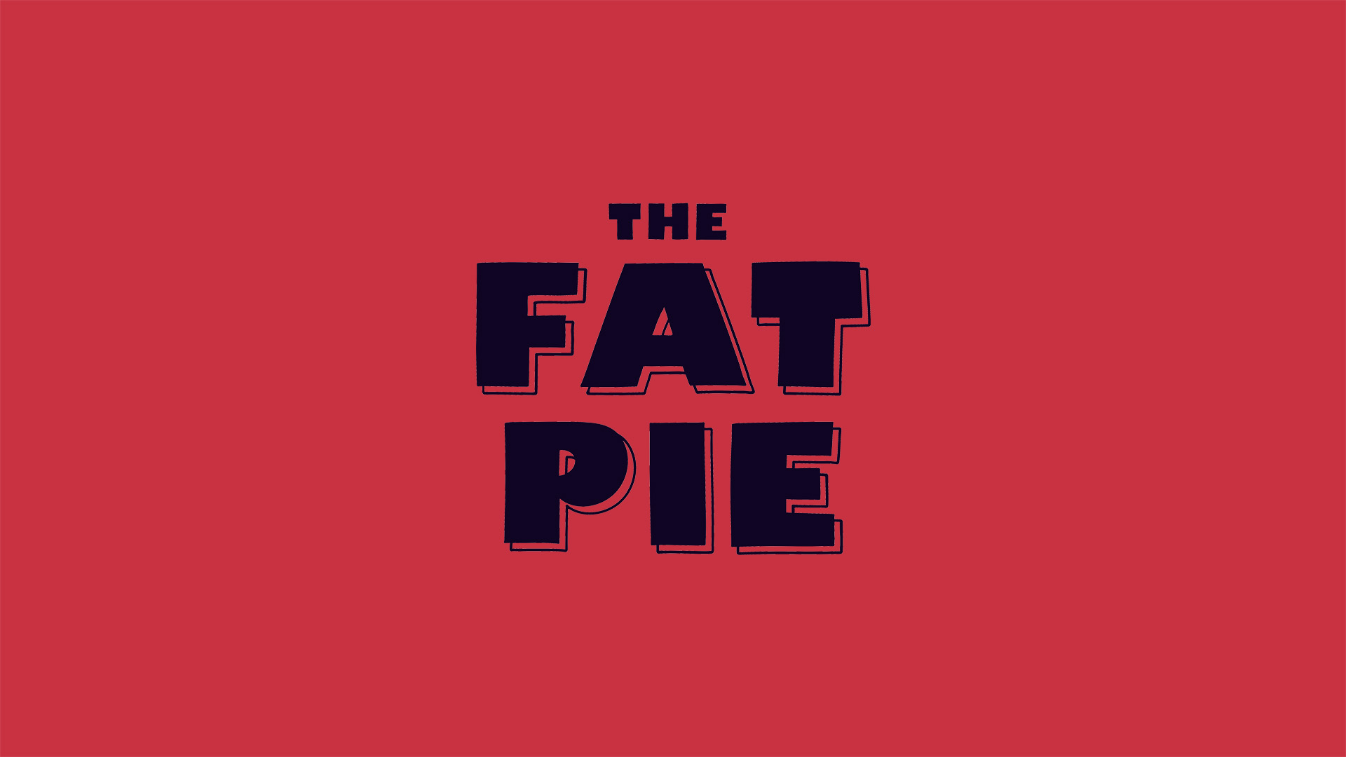 Branding design for restaurant The Fat Pie