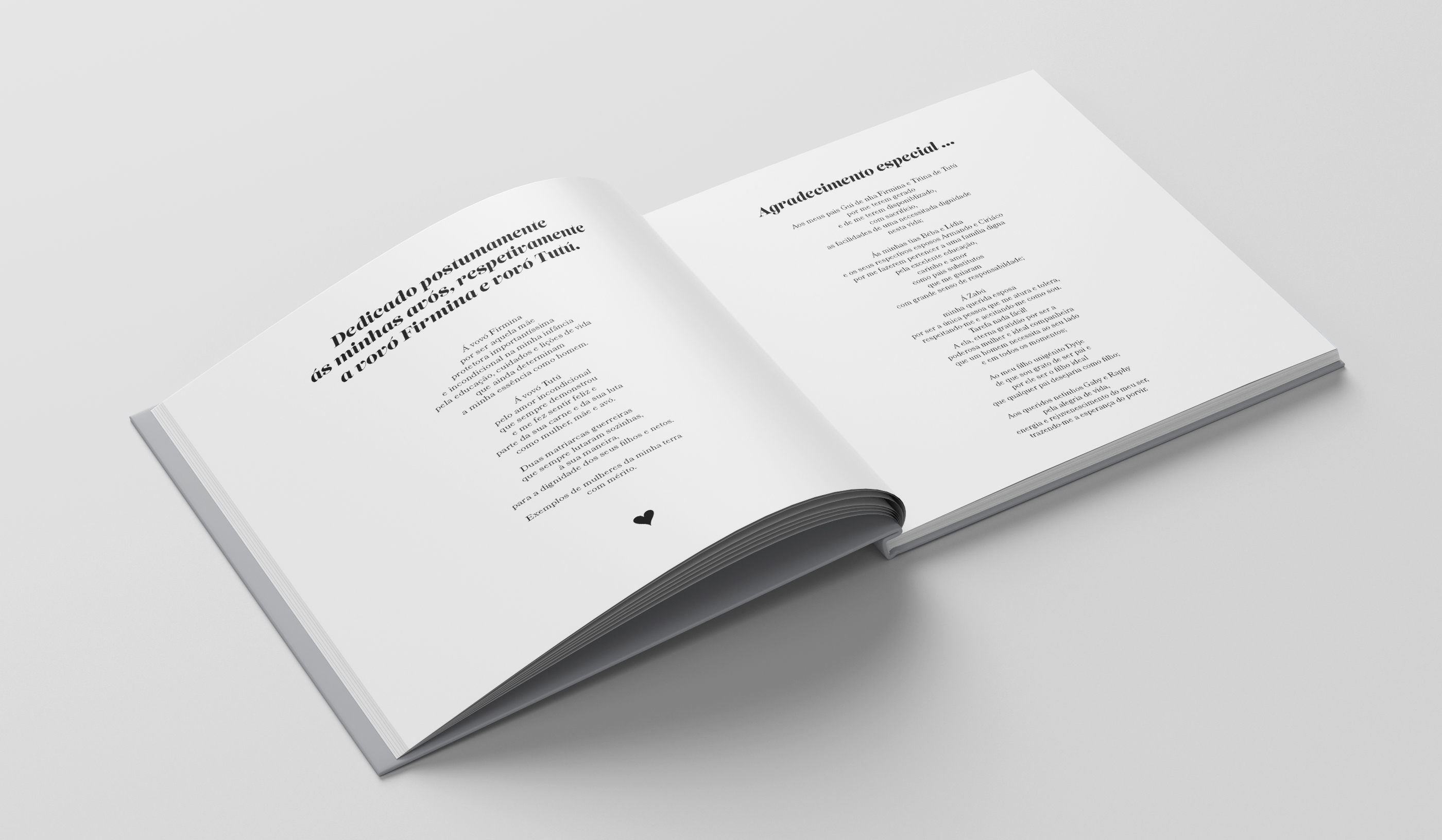 "Da Mente Poética de um Louco" book design.