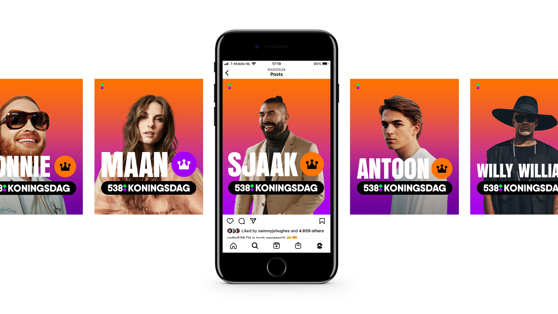 538 Koningsdag event design.