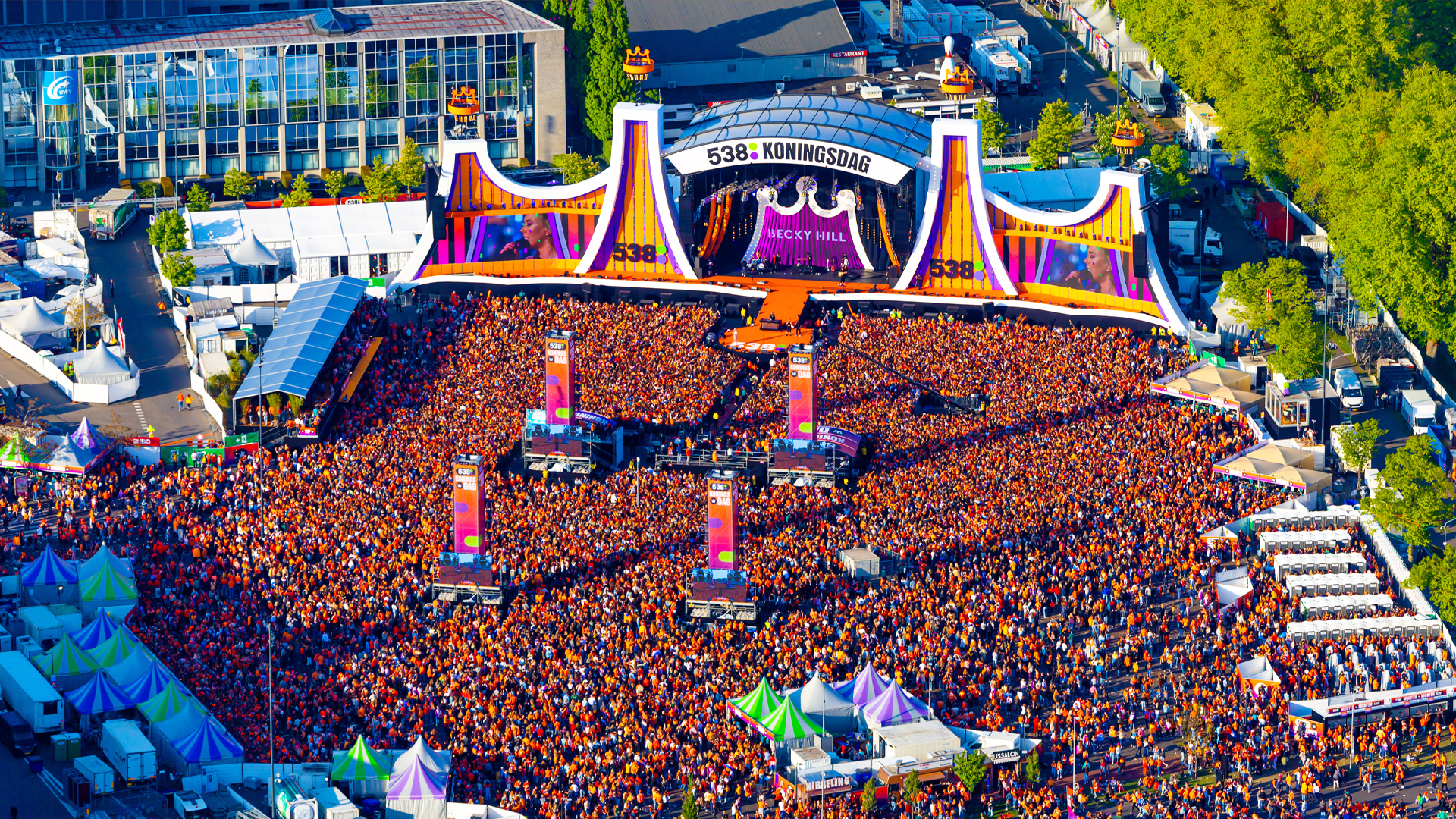538 Koningsdag event design.