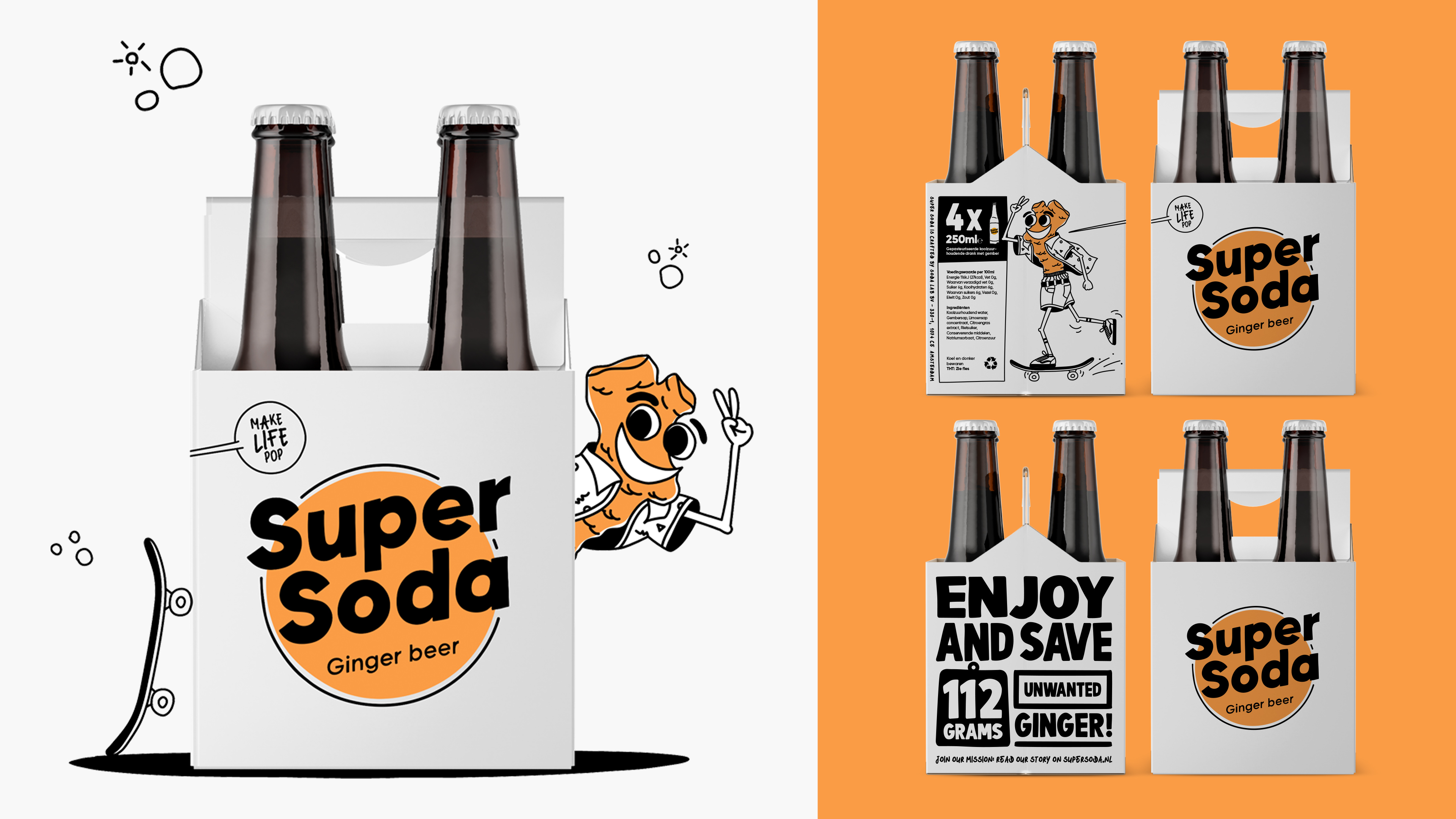 Super Soda Branding