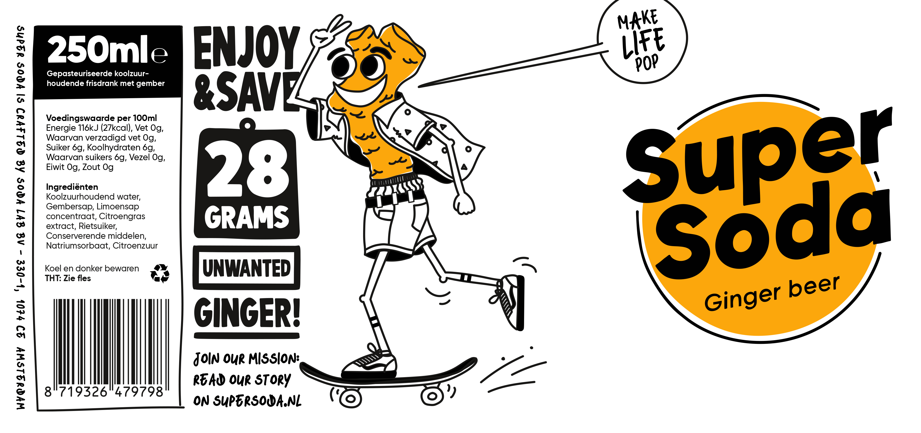 Super Soda Branding