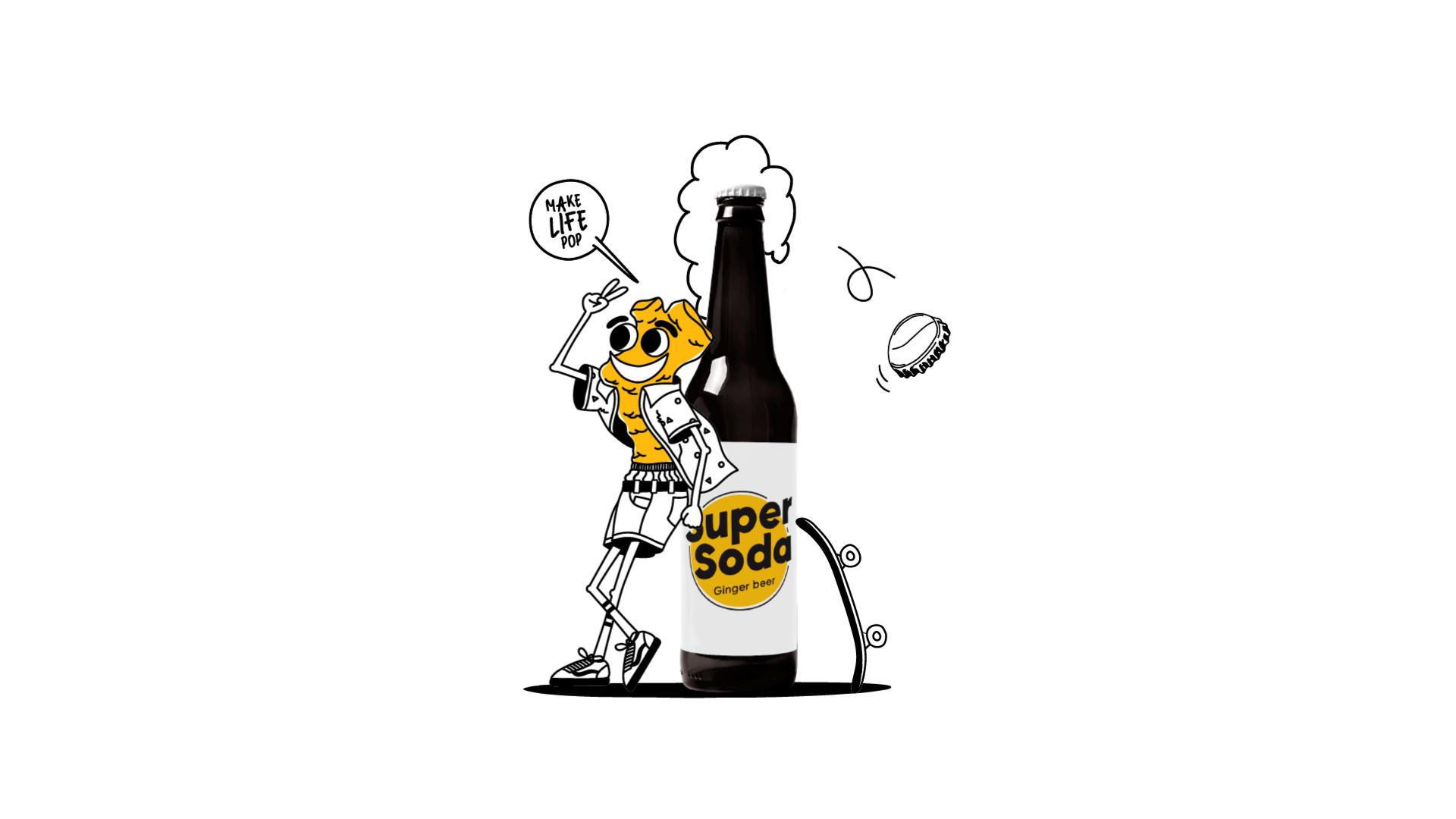 Super Soda Branding