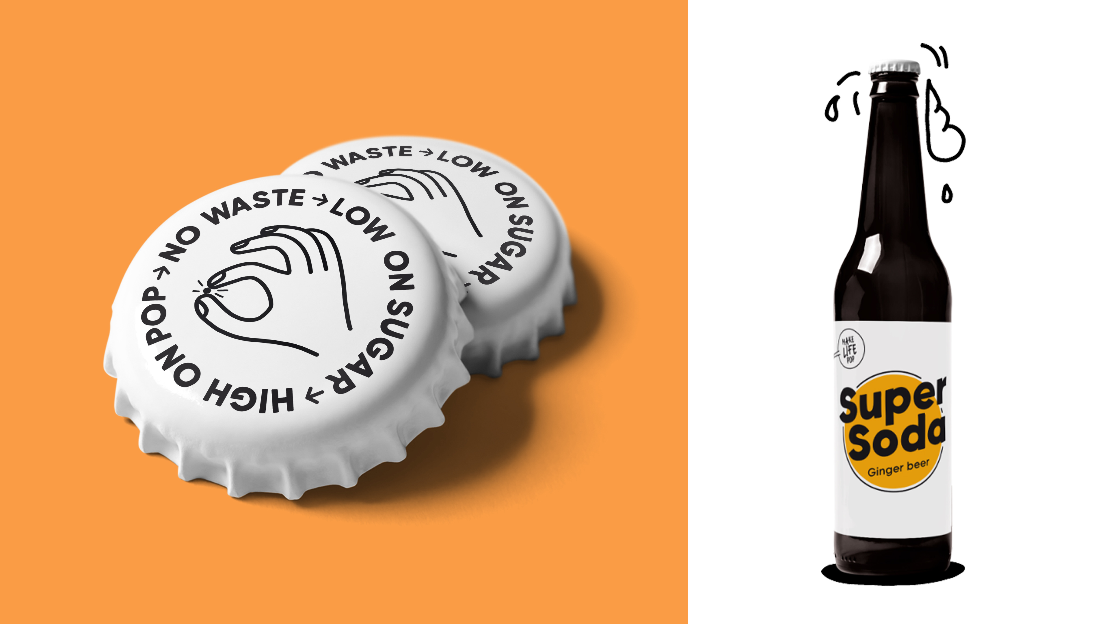 Super Soda Branding